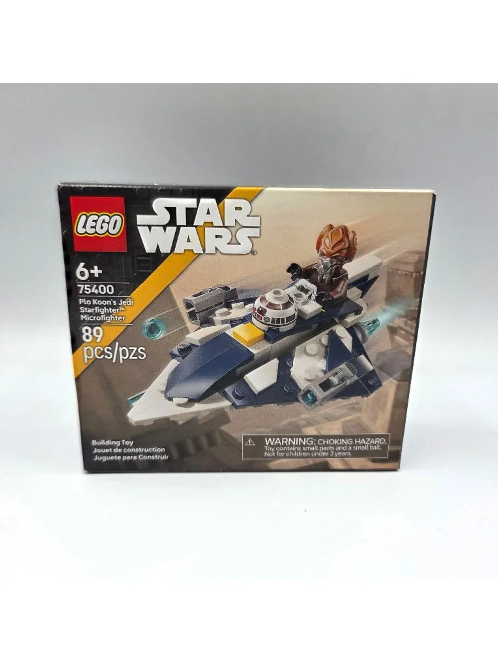 Lego Star Wars 75400 Plo Koons Jedi Starfighter Microfighter 89 Pcs NEW SEALED